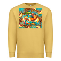 Antique Gold just peachy peach tumbler Premium Sweatshirt - BarkalooDesign