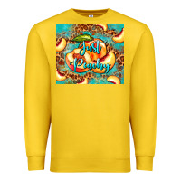 Just Peachy Peach Tumbler Premium Sweatshirt | Teevron