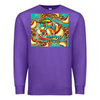 Purple just peachy peach tumbler Premium Sweatshirt - BarkalooDesign
