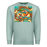 Seafoam just peachy peach tumbler Premium Sweatshirt - BarkalooDesign
