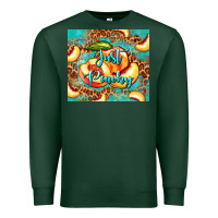 Sports Green just peachy peach tumbler Premium Sweatshirt - BarkalooDesign