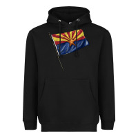 Black arizona flag Heavyweight Hoodie - BarkalooDesign