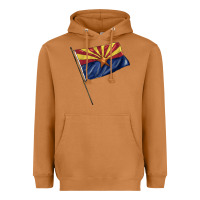 Meerkat arizona flag Heavyweight Hoodie - BarkalooDesign