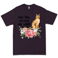 Plum Are you kitten me right meow Premium Tee - Bettercallsaul