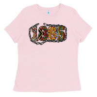 Bubblegum Pink 1865 juneteenth Ladies Tee - NancyCooperArtShop