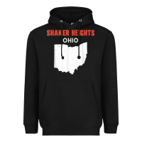 Black shaker heights ohio usa state america travel ohioan Heavyweight Hoodie - trangStudio