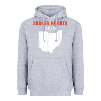 Heather Grey shaker heights ohio usa state america travel ohioan Heavyweight Hoodie - trangStudio