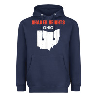 Navy shaker heights ohio usa state america travel ohioan Heavyweight Hoodie - trangStudio