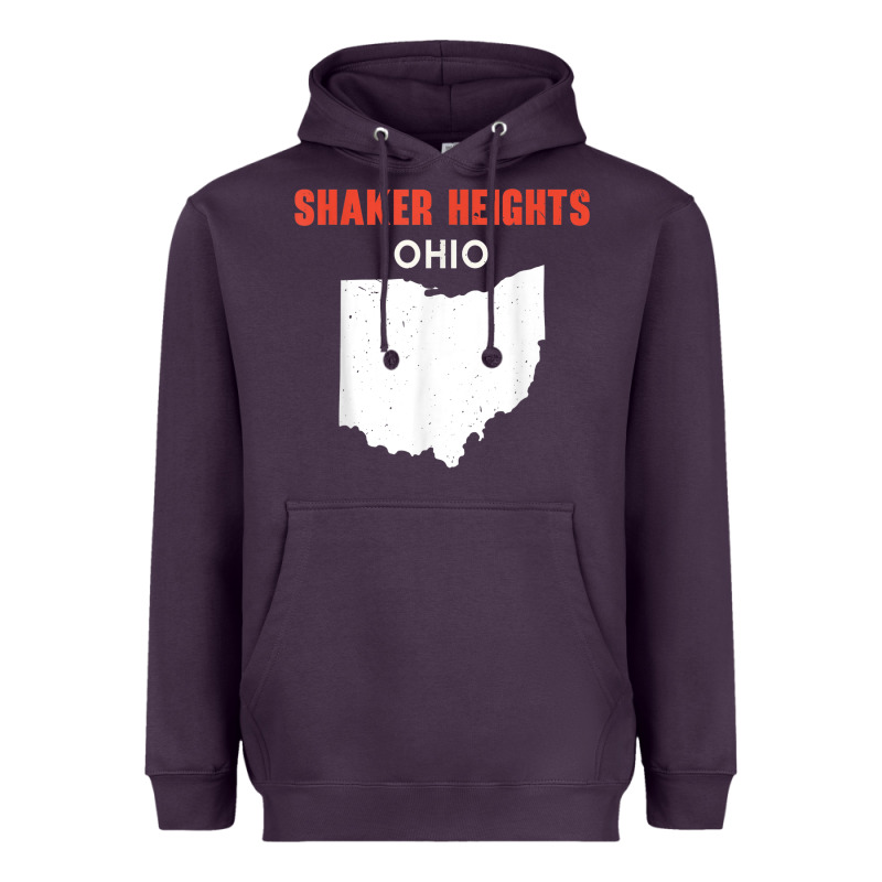 Shaker Heights Ohio Usa State America Travel Ohioan Heavyweight Hoodie by trangStudio | Teevron