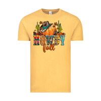 Vintage Mustard howdy fall Vintage Tee - CowGirlArtShop