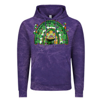 Cloud Purple St. Patrick's rainbow Vintage Hoodie - CowGirlArtShop