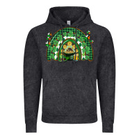 Vintage Black St. Patrick's rainbow Vintage Hoodie - CowGirlArtShop