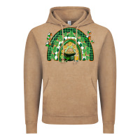 Vintage Coffee St. Patrick's rainbow Vintage Hoodie - CowGirlArtShop