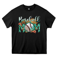 Black Baseboll Mom Heavy Core Tee - Bettercallsaul