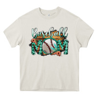 Cream Baseboll Mom Heavy Core Tee - Bettercallsaul