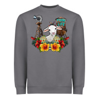Storm farm life sheep Heavyweight Sweatshirt - SublimationCraftShop