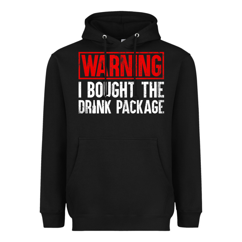 Mens Warning I Bought The Drink Package Cruise Shirts [men] Heavyweight Hoodie by trangStudio | Teevron