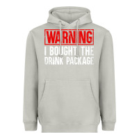 Moon Dust Mens Warning I Bought The Drink Package Cruise Shirts [Men] Heavyweight Hoodie - trangStudio