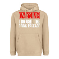 Mushroom Mens Warning I Bought The Drink Package Cruise Shirts [Men] Heavyweight Hoodie - trangStudio