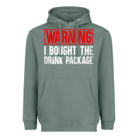 Sage Mens Warning I Bought The Drink Package Cruise Shirts [Men] Heavyweight Hoodie - trangStudio