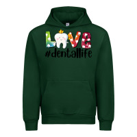 Foreset Green love dentallife Urban Hoodie - AdoDesignShop
