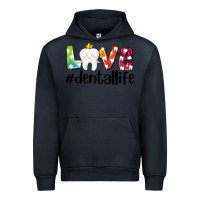 Navy love dentallife Urban Hoodie - AdoDesignShop