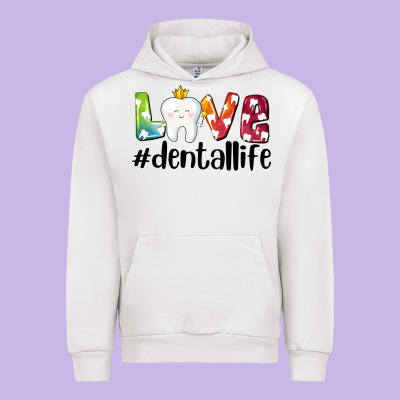 Love Dentallife Urban Hoodie Designed By Adodesignshop