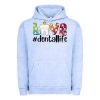 Pigment Grape Ice love dentallife Urban Hoodie - AdoDesignShop