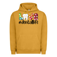 Pigment Peanut Butter love dentallife Urban Hoodie - AdoDesignShop