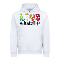 White love dentallife Urban Hoodie - AdoDesignShop