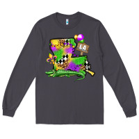 Smoke louisiana map alligator mardi gras olivia Long Sleeve Tee - OliviaCreatesArt