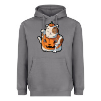 Storm cute kawaii maneki neko cat halloween pumpkin costume boys Heavyweight Hoodie - trangStudio
