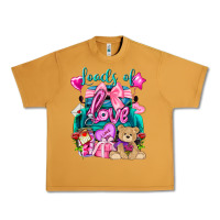Peanut Butter Loads of love truck Valentine's Day Urban Heavy Tee - HowdyJamesFarm