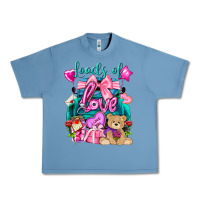 Pebble Blue Loads of love truck Valentine's Day Urban Heavy Tee - HowdyJamesFarm