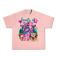 Salmon Loads of love truck Valentine's Day Urban Heavy Tee - HowdyJamesFarm