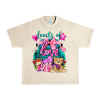 Sandshell Loads of love truck Valentine's Day Urban Heavy Tee - HowdyJamesFarm