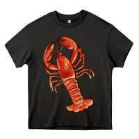 Asphalt crawfish Heavy Core Tee - RanaPortraitStore
