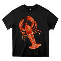 Black crawfish Heavy Core Tee - RanaPortraitStore