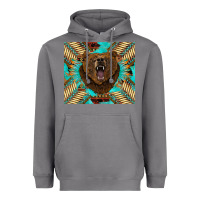 Storm bear native american  tumbler Heavyweight Hoodie - BarkalooDesign
