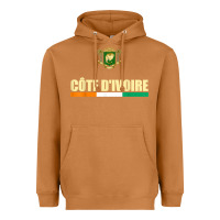 Meerkat Cote d_Ivoire National Flag Ivory Coast Coat Of Arms Gift Heavyweight Hoodie - trangStudio