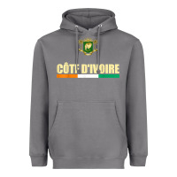 Storm Cote d_Ivoire National Flag Ivory Coast Coat Of Arms Gift Heavyweight Hoodie - trangStudio
