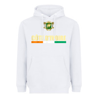 White Cote d_Ivoire National Flag Ivory Coast Coat Of Arms Gift Heavyweight Hoodie - trangStudio
