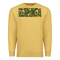 Antique Gold avocados with wood and leopard background 11 oz mug Premium Sweatshirt - BarkalooDesign