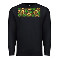 Black avocados with wood and leopard background 11 oz mug Premium Sweatshirt - BarkalooDesign