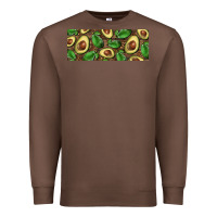 Chestnut avocados with wood and leopard background 11 oz mug Premium Sweatshirt - BarkalooDesign