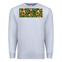 Heather Grey avocados with wood and leopard background 11 oz mug Premium Sweatshirt - BarkalooDesign