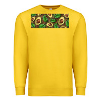 Lemon avocados with wood and leopard background 11 oz mug Premium Sweatshirt - BarkalooDesign