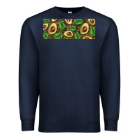 Navy avocados with wood and leopard background 11 oz mug Premium Sweatshirt - BarkalooDesign