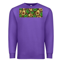 Purple avocados with wood and leopard background 11 oz mug Premium Sweatshirt - BarkalooDesign