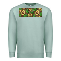 Seafoam avocados with wood and leopard background 11 oz mug Premium Sweatshirt - BarkalooDesign
